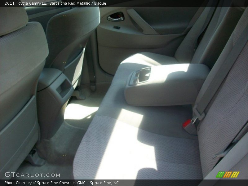 Barcelona Red Metallic / Bisque 2011 Toyota Camry LE