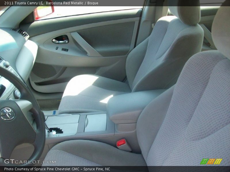 Barcelona Red Metallic / Bisque 2011 Toyota Camry LE