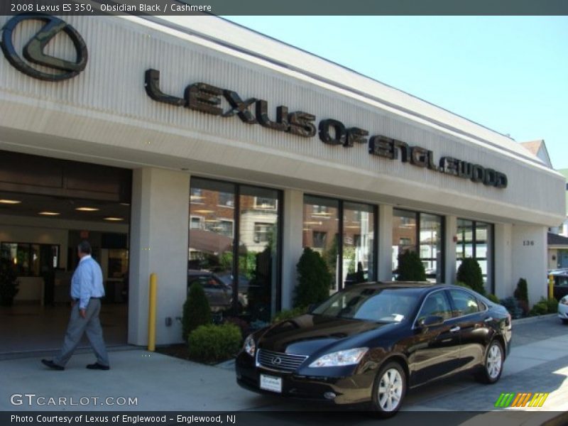 Obsidian Black / Cashmere 2008 Lexus ES 350