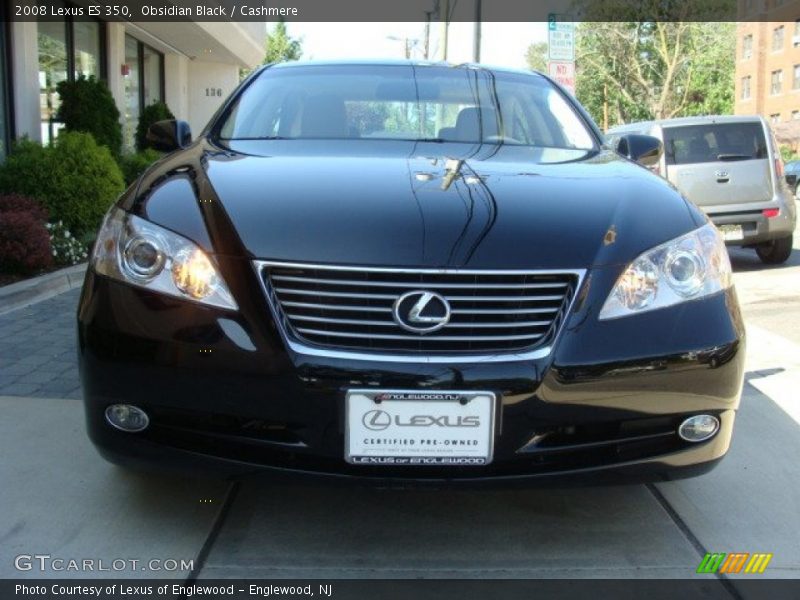 Obsidian Black / Cashmere 2008 Lexus ES 350