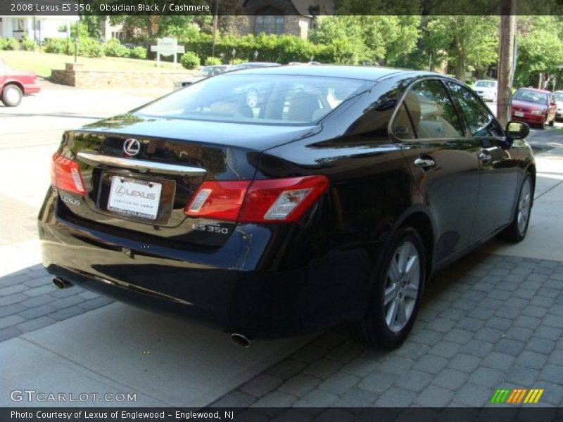 Obsidian Black / Cashmere 2008 Lexus ES 350