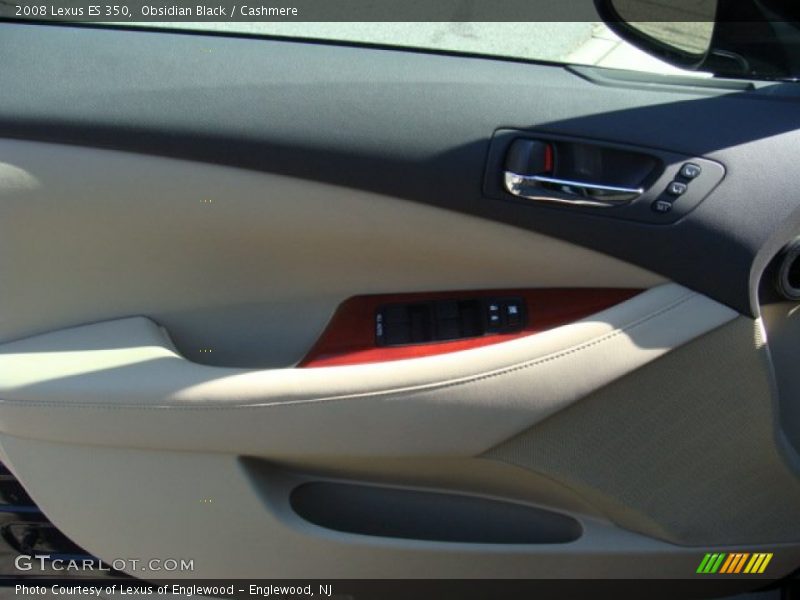Obsidian Black / Cashmere 2008 Lexus ES 350