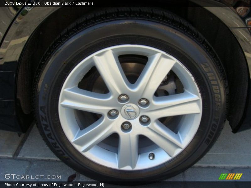 Obsidian Black / Cashmere 2008 Lexus ES 350