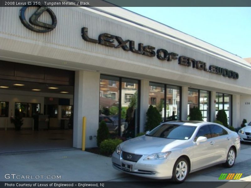 Tungsten Metallic / Black 2008 Lexus ES 350