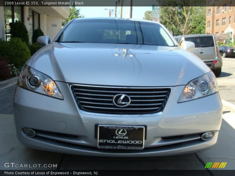 Tungsten Metallic / Black 2008 Lexus ES 350