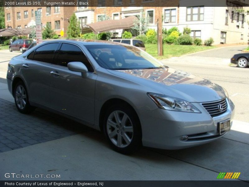Tungsten Metallic / Black 2008 Lexus ES 350