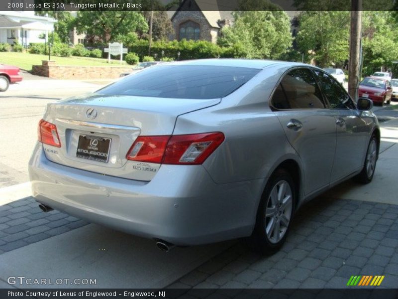 Tungsten Metallic / Black 2008 Lexus ES 350