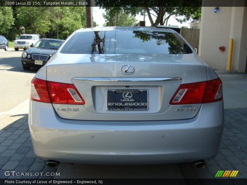 Tungsten Metallic / Black 2008 Lexus ES 350