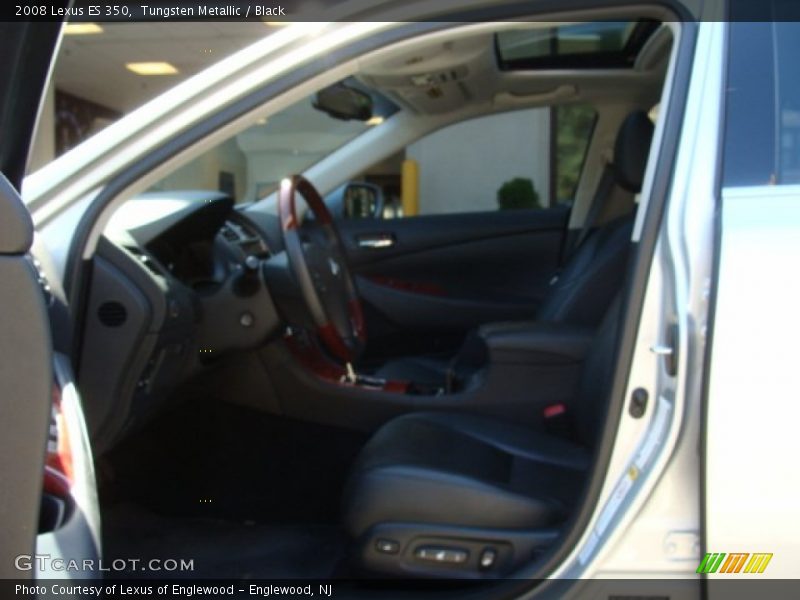 Tungsten Metallic / Black 2008 Lexus ES 350