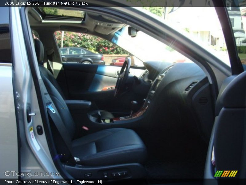 Tungsten Metallic / Black 2008 Lexus ES 350