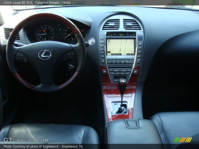 Tungsten Metallic / Black 2008 Lexus ES 350