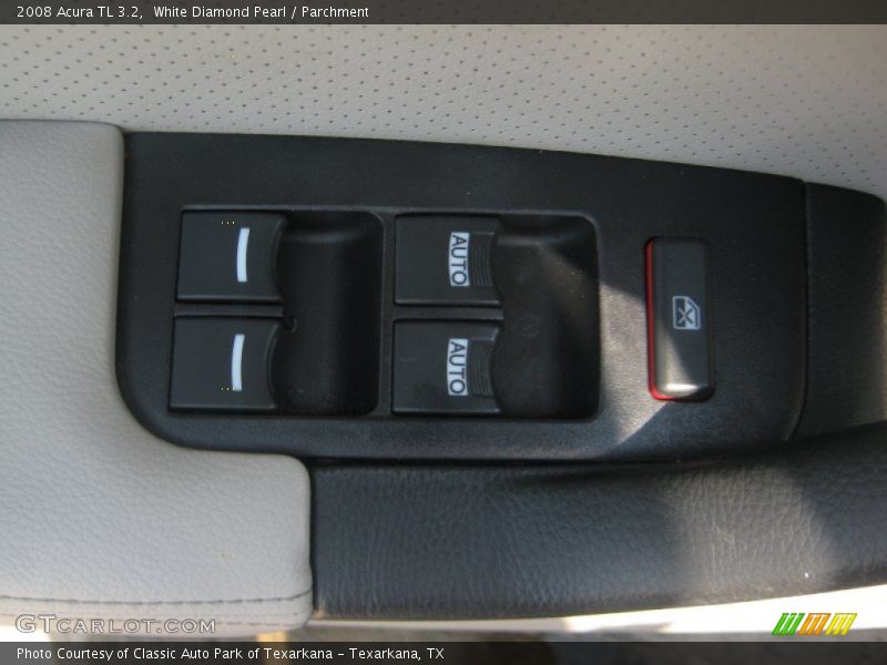 White Diamond Pearl / Parchment 2008 Acura TL 3.2