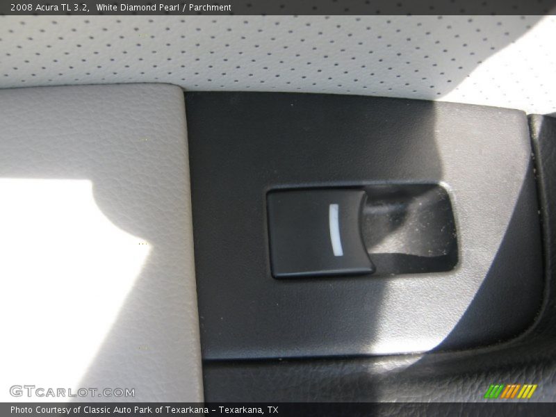 White Diamond Pearl / Parchment 2008 Acura TL 3.2