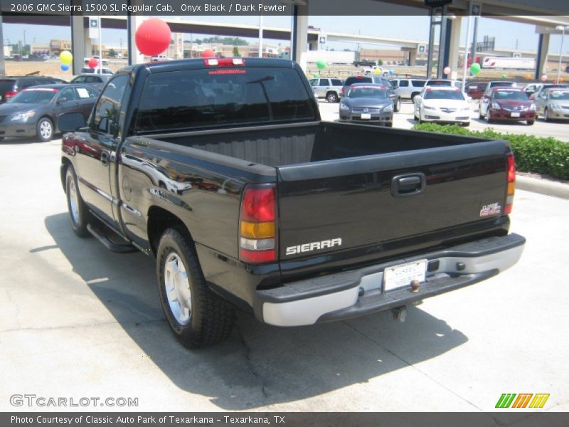 Onyx Black / Dark Pewter 2006 GMC Sierra 1500 SL Regular Cab