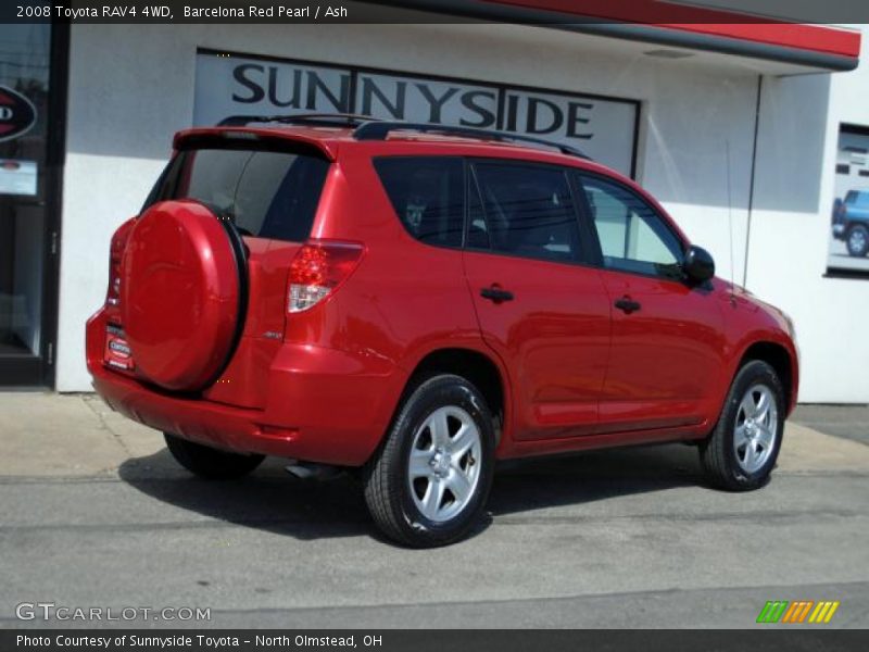 Barcelona Red Pearl / Ash 2008 Toyota RAV4 4WD