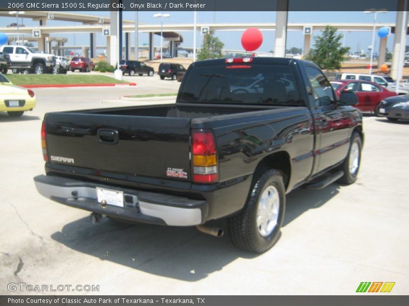 Onyx Black / Dark Pewter 2006 GMC Sierra 1500 SL Regular Cab