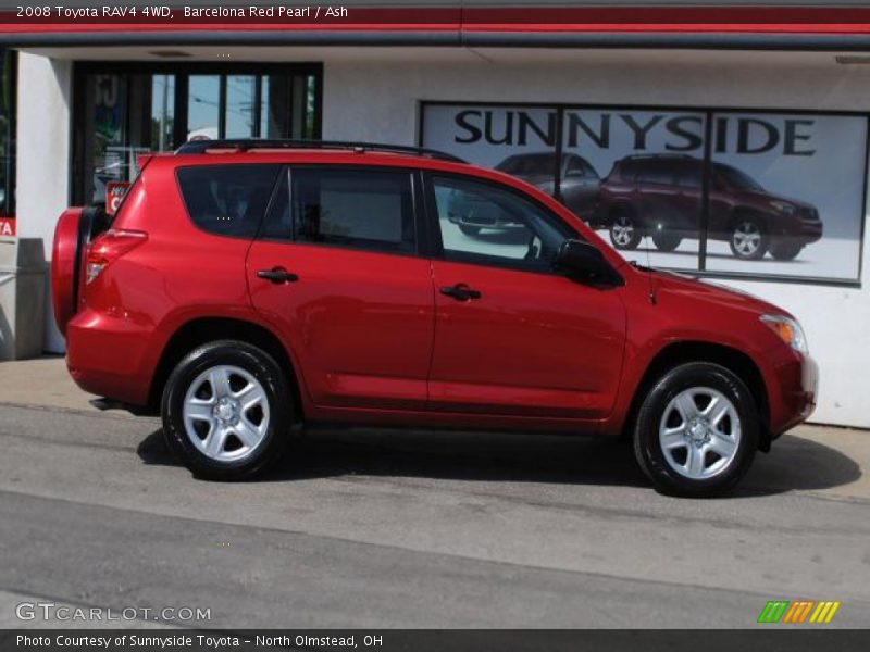 Barcelona Red Pearl / Ash 2008 Toyota RAV4 4WD