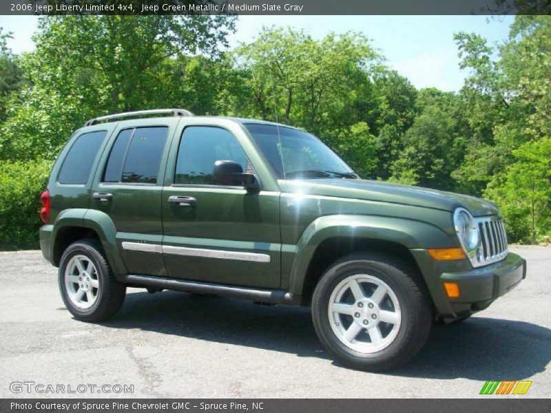 Jeep Green Metallic / Medium Slate Gray 2006 Jeep Liberty Limited 4x4