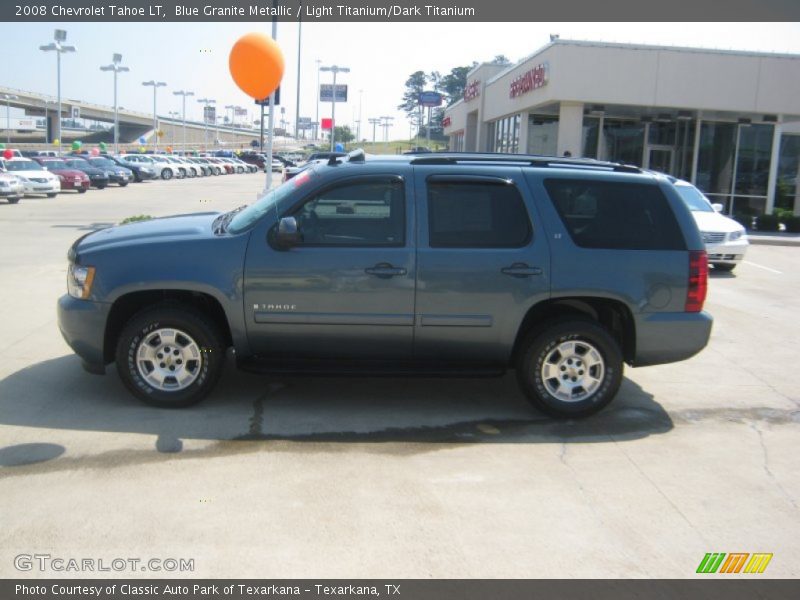 Blue Granite Metallic / Light Titanium/Dark Titanium 2008 Chevrolet Tahoe LT