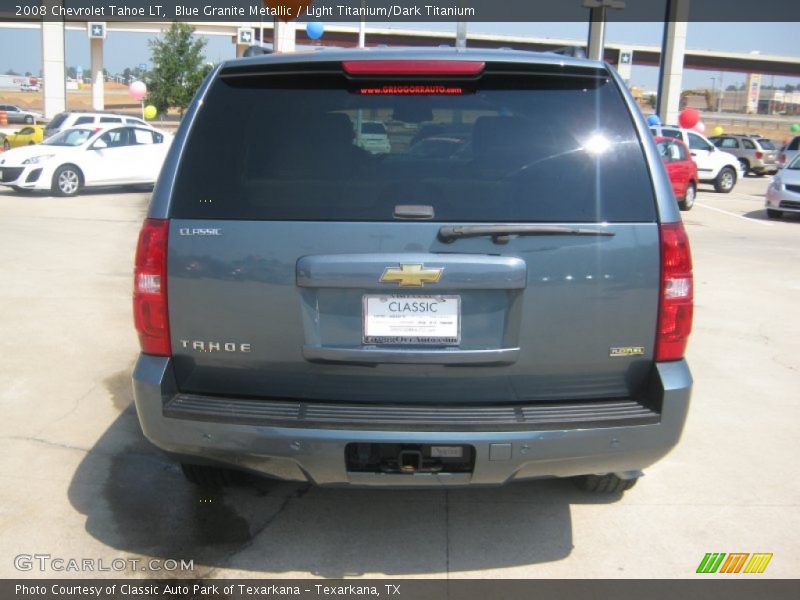 Blue Granite Metallic / Light Titanium/Dark Titanium 2008 Chevrolet Tahoe LT