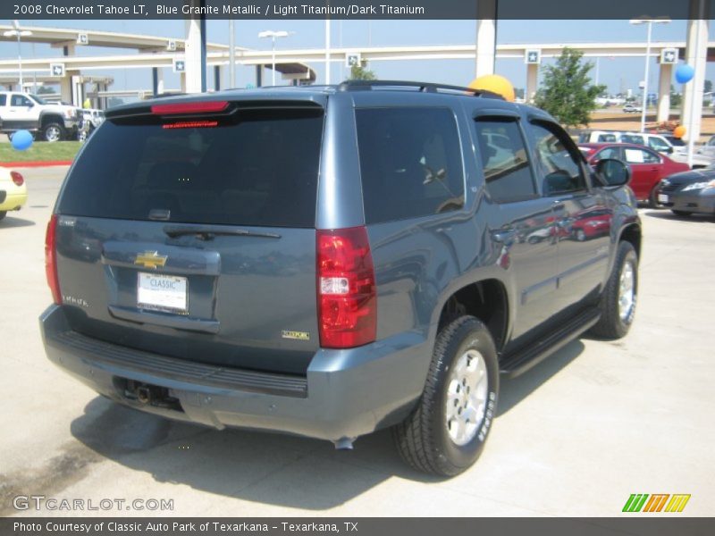 Blue Granite Metallic / Light Titanium/Dark Titanium 2008 Chevrolet Tahoe LT