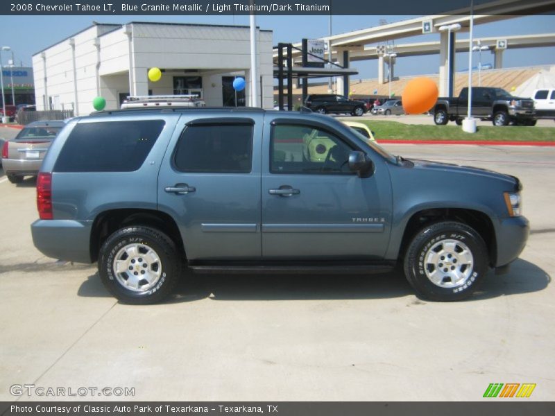 Blue Granite Metallic / Light Titanium/Dark Titanium 2008 Chevrolet Tahoe LT