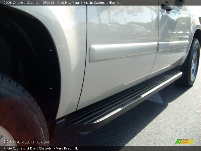 Gold Mist Metallic / Light Cashmere/Ebony 2008 Chevrolet Suburban 1500 LS