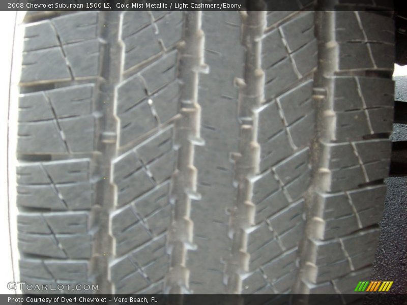 Gold Mist Metallic / Light Cashmere/Ebony 2008 Chevrolet Suburban 1500 LS