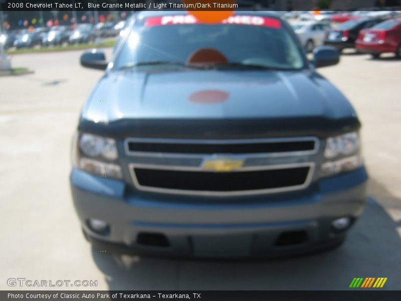 Blue Granite Metallic / Light Titanium/Dark Titanium 2008 Chevrolet Tahoe LT