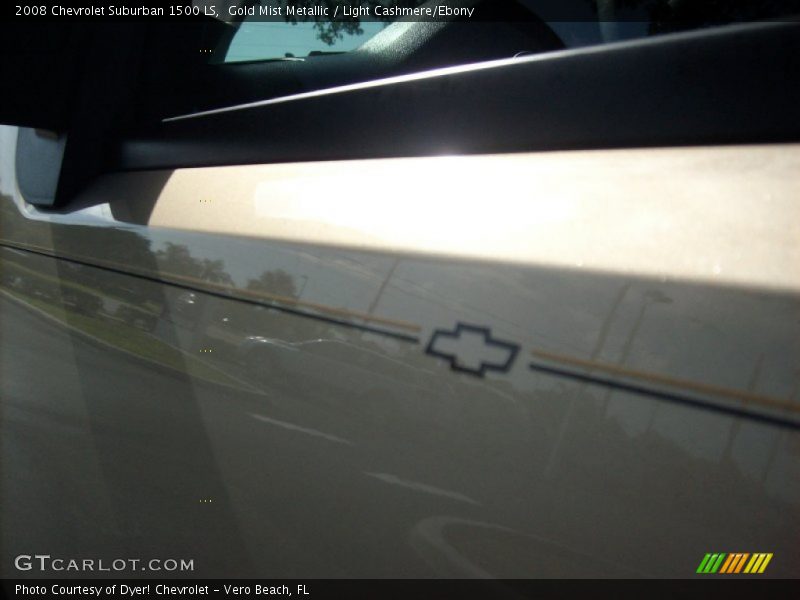 Gold Mist Metallic / Light Cashmere/Ebony 2008 Chevrolet Suburban 1500 LS