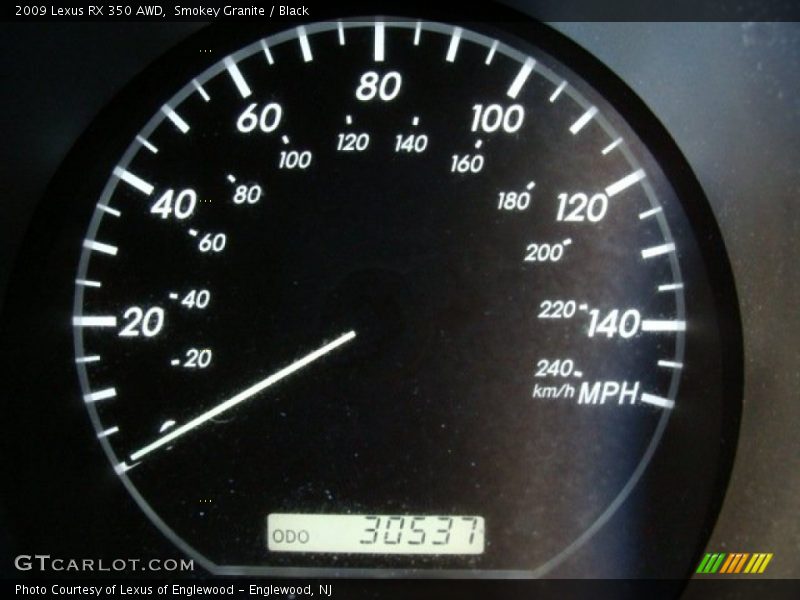 Smokey Granite / Black 2009 Lexus RX 350 AWD