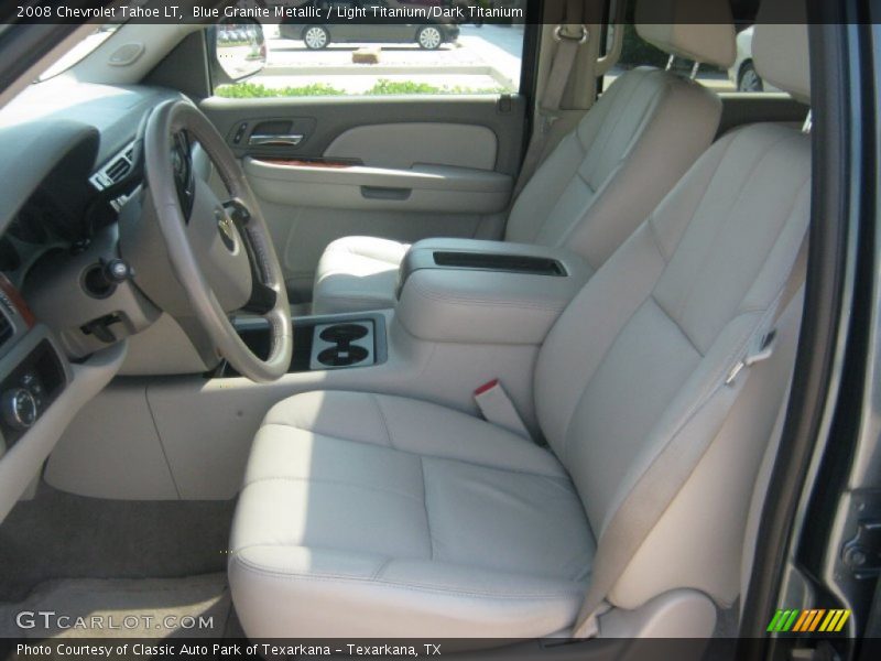 Blue Granite Metallic / Light Titanium/Dark Titanium 2008 Chevrolet Tahoe LT