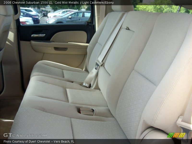  2008 Suburban 1500 LS Light Cashmere/Ebony Interior