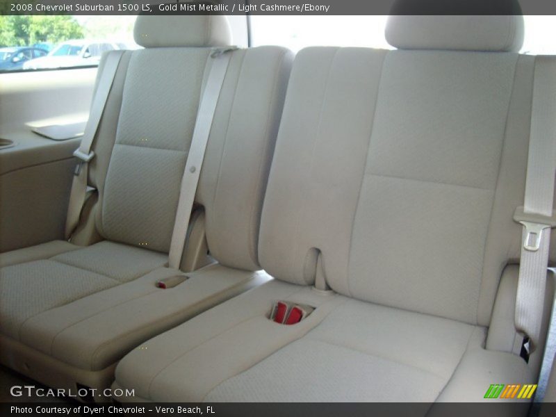  2008 Suburban 1500 LS Light Cashmere/Ebony Interior