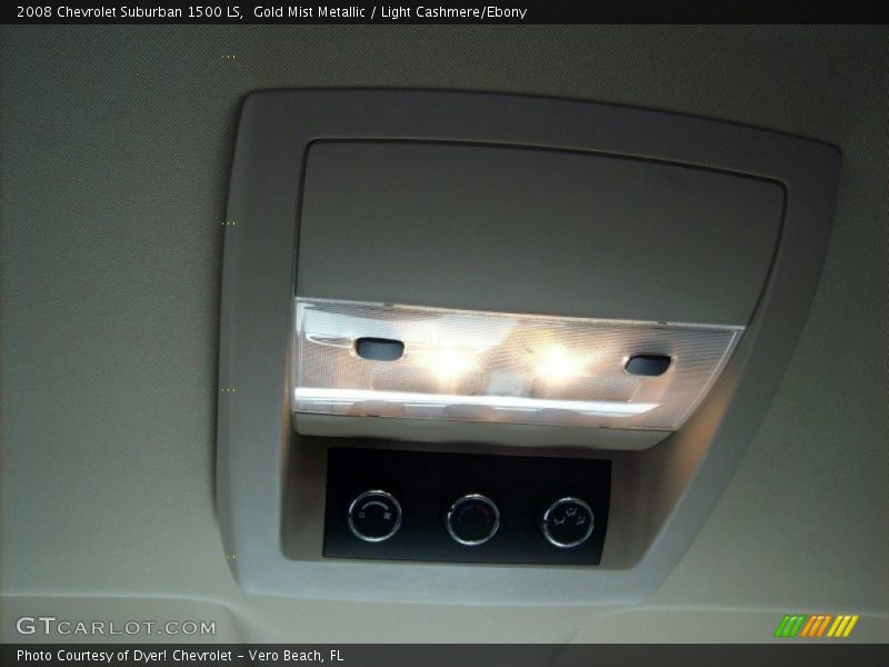 Gold Mist Metallic / Light Cashmere/Ebony 2008 Chevrolet Suburban 1500 LS