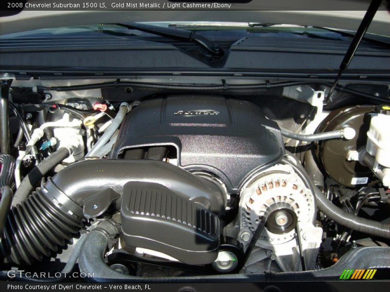  2008 Suburban 1500 LS Engine - 5.3 Liter Flex-Fuel OHV 16-Valve Vortec V8