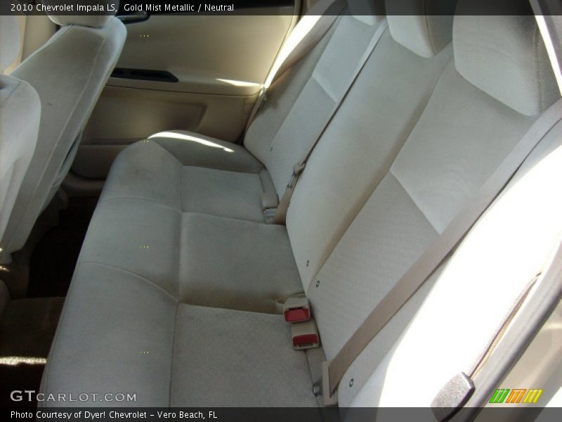 Gold Mist Metallic / Neutral 2010 Chevrolet Impala LS