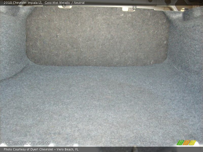 Gold Mist Metallic / Neutral 2010 Chevrolet Impala LS