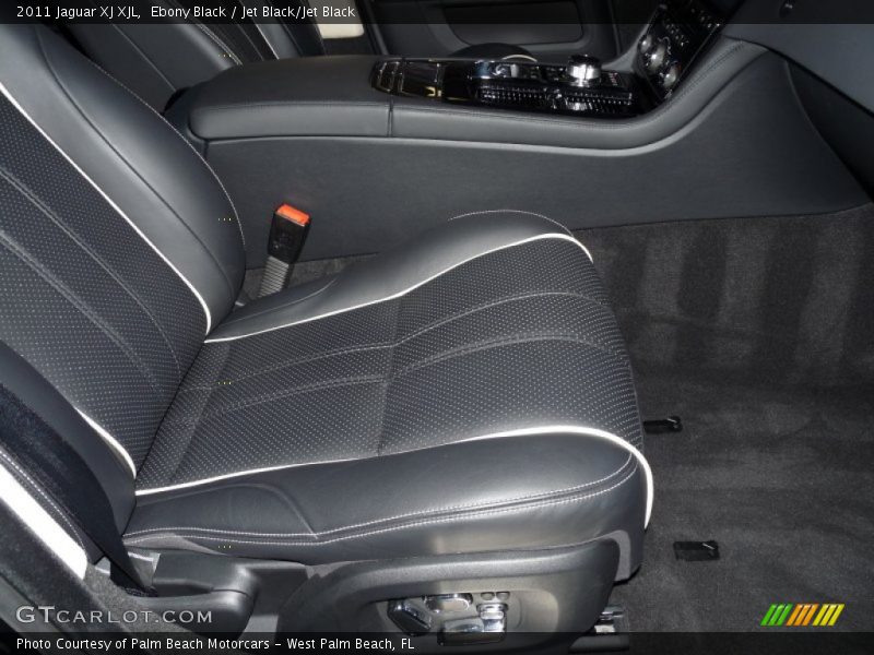 Ebony Black / Jet Black/Jet Black 2011 Jaguar XJ XJL