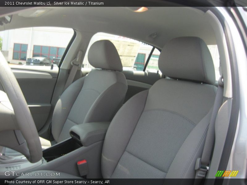 Silver Ice Metallic / Titanium 2011 Chevrolet Malibu LS