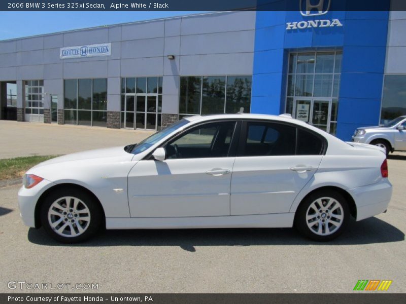 Alpine White / Black 2006 BMW 3 Series 325xi Sedan