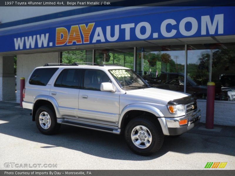 Beige Pearl Metallic / Oak 1997 Toyota 4Runner Limited 4x4