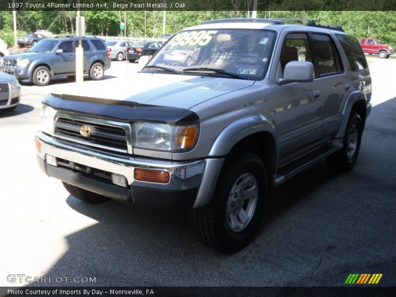 Beige Pearl Metallic / Oak 1997 Toyota 4Runner Limited 4x4