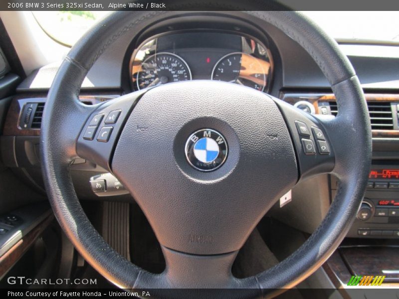Alpine White / Black 2006 BMW 3 Series 325xi Sedan