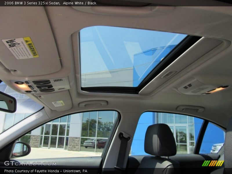 Alpine White / Black 2006 BMW 3 Series 325xi Sedan