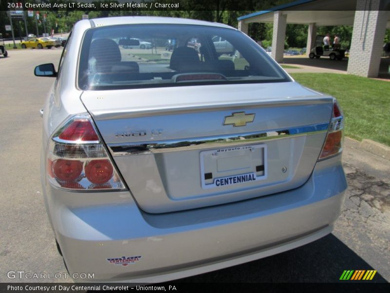Ice Silver Metallic / Charcoal 2011 Chevrolet Aveo LT Sedan