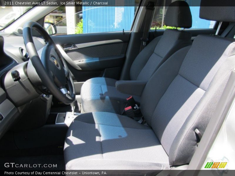 Ice Silver Metallic / Charcoal 2011 Chevrolet Aveo LT Sedan