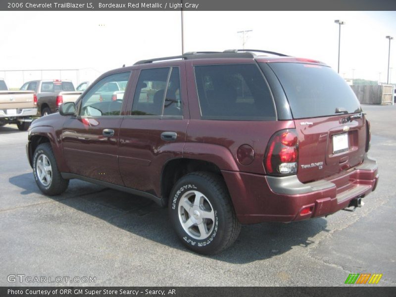 Bordeaux Red Metallic / Light Gray 2006 Chevrolet TrailBlazer LS