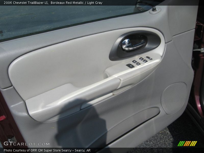 Bordeaux Red Metallic / Light Gray 2006 Chevrolet TrailBlazer LS