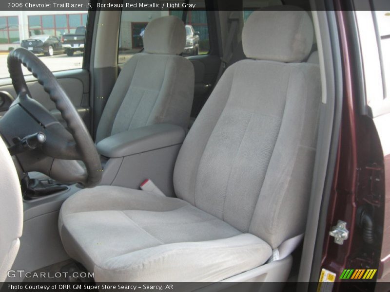 Bordeaux Red Metallic / Light Gray 2006 Chevrolet TrailBlazer LS